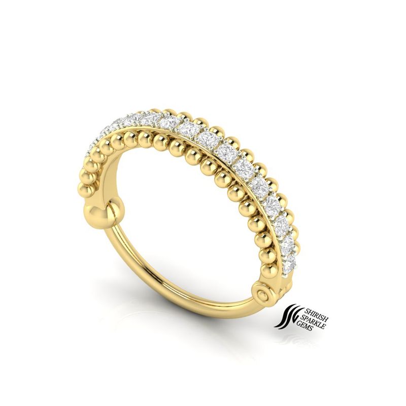 Diamond conch hoop / diamond cartilage hoop / solid gold cartilage conch hoo huggie clicker / gold ear piercing hoop