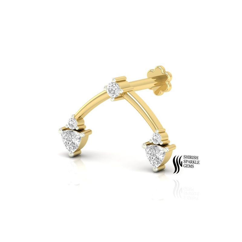 Constellation Diamond Curve - Nose Stud jewelry Gift For Her